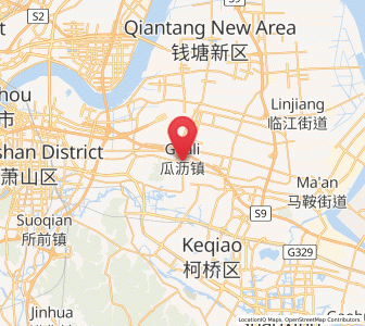 Map of Guali, Zhejiang