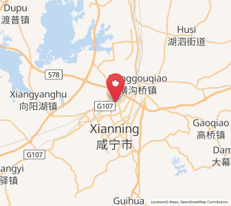 Map of Guanbuqiao, Hubei