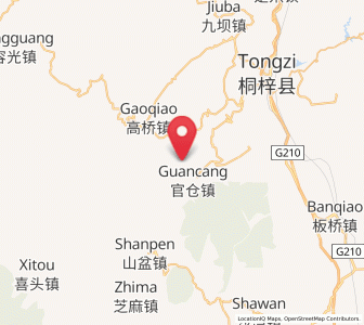 Map of Guancang, Guizhou