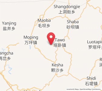 Map of Guancangping, Hunan