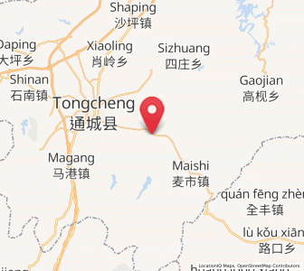 Map of Guandao, Hubei