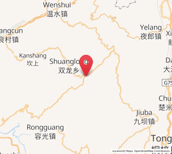Map of Guandian, Guizhou
