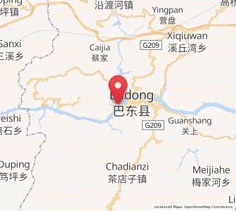 Map of Guandukou, Hubei