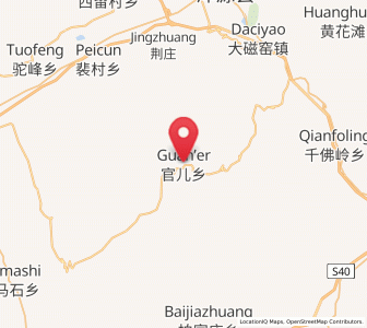 Map of Guan’er, Shanxi