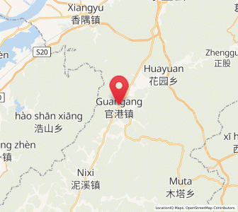 Map of Guangang, Anhui