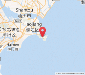 Map of Guang’ao, Guangdong