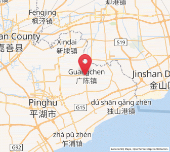 Map of Guangchen, Zhejiang