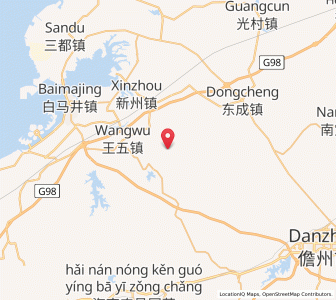 Map of Guangcun, Hainan