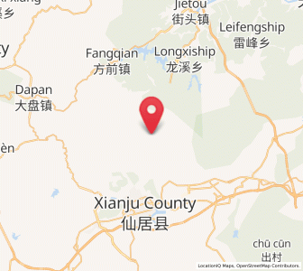 Map of Guangdu, Zhejiang