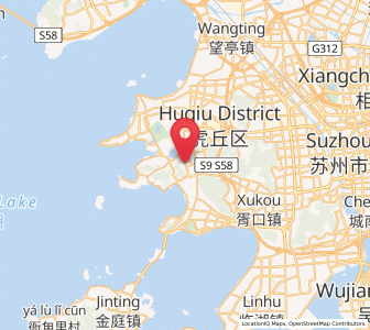 Map of Guangfu, Jiangsu