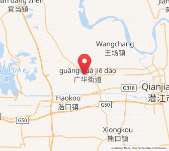 Map of Guanghua, Hubei