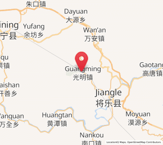 Map of Guangming, Fujian