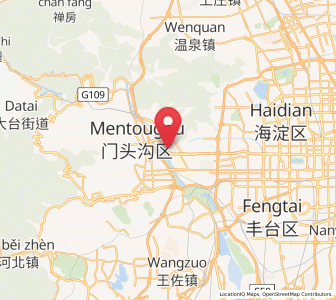 Map of Guangning, Beijing