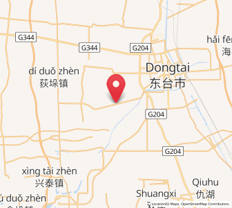 Map of Guangshan, Jiangsu