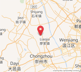 Map of Guangsheng, Sichuan