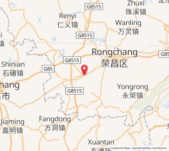 Map of Guangshun, Chongqing