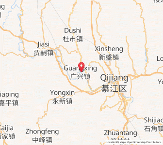 Map of Guangxing, Chongqing