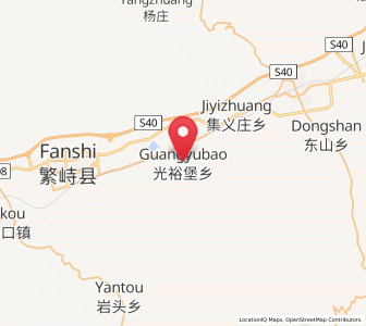 Map of Guangyubao, Shanxi