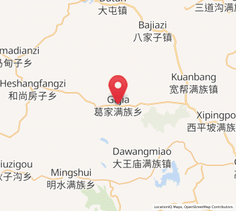 Map of Guangyudian, Liaoning