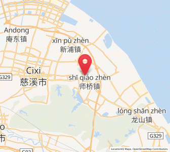 Map of Guanhaiwei, Zhejiang