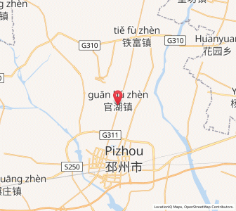 Map of Guanhu, Jiangsu