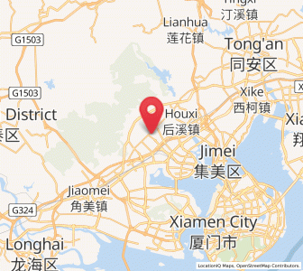 Map of Guankou, Fujian