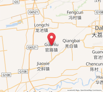 Map of Guanlu, Shaanxi