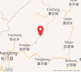 Map of Guanqian, Fujian
