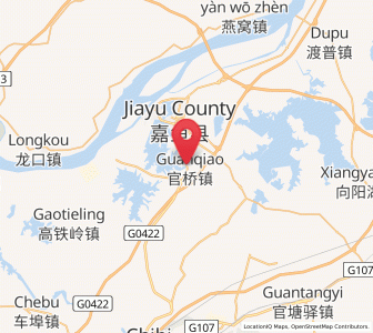 Map of Guanqiao, Hubei