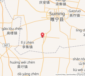 Map of Guanshan, Jiangsu