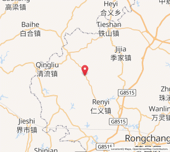 Map of Guansheng, Chongqing
