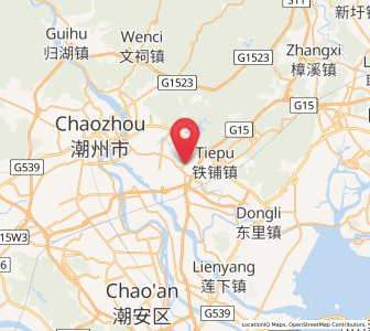 Map of Guantang, Guangdong