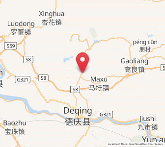 Map of Guanxu, Guangdong