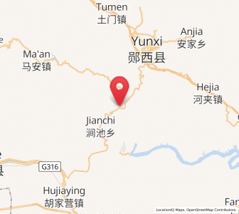 Map of Guanyin, Hubei