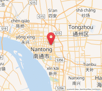 Map of Guanyinshan, Jiangsu