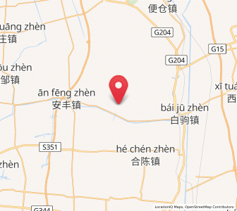 Map of Guanyinsi, Jiangsu