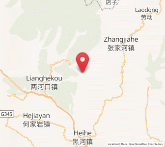 Map of Guanyinsi, Shaanxi