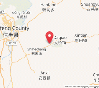 Map of Gubei, Jiangxi