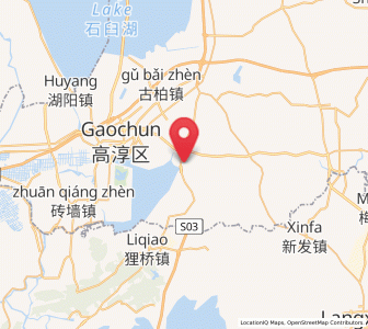 Map of Gucheng, Jiangsu