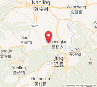 Map of Gufeng, Anhui