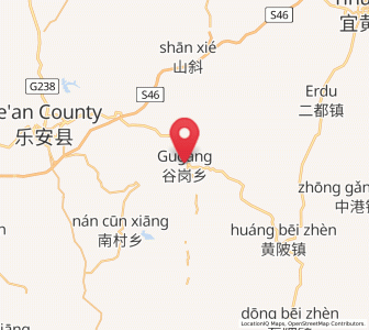 Map of Gugang, Jiangxi