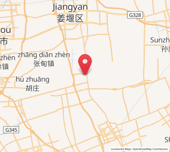 Map of Gugao, Jiangsu