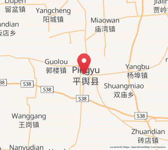 Map of Guhuai, Henan