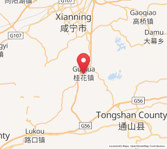 Map of Guihua, Hubei