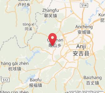 Map of Guishan, Zhejiang