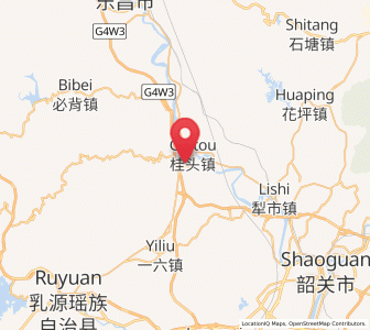 Map of Guitou, Guangdong