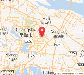 Map of Guli, Jiangsu