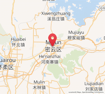 Map of Gulou, Beijing