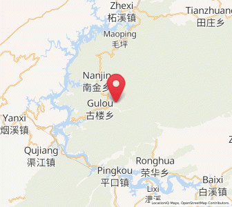 Map of Gulou, Hunan