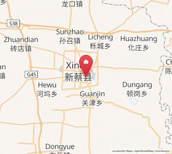 Map of Gulü, Henan